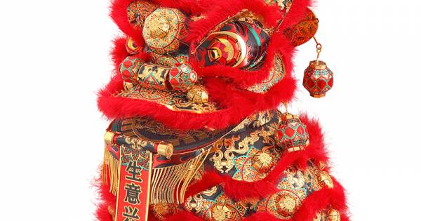 Dancing Lion (Red) 醒狮（红）